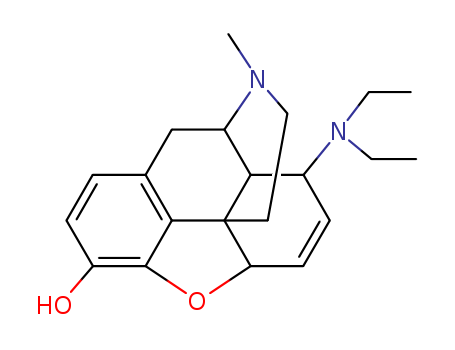 Morphinan-3-ol,6,7-didehydro-8-(diethylamino)-4,5-epoxy-17-methyl-,(5a,8b)- (9CI)