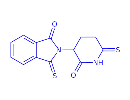 Molecular Structure of 628337-09-7 (3,6′-Dithiothalidomide)