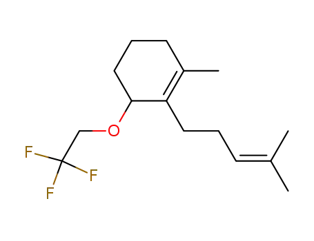 1-Methyl-2-(4-methyl-pent-3-enyl)-3-(2,2,2-trifluoro-ethoxy)-cyclohexene