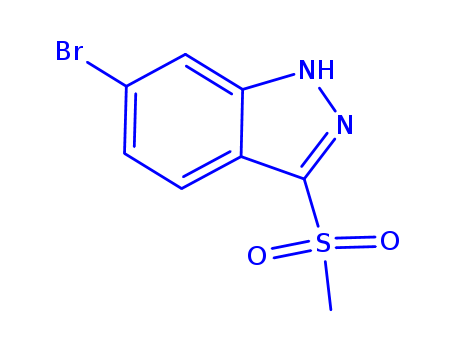1H-Indazole, 6-bromo-3-(methylsulfonyl)-