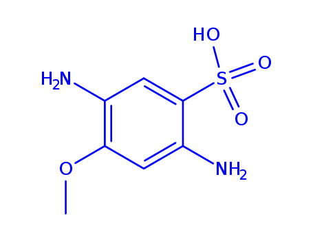 2,5-diamino-4-methoxybenzenesulphonic acid CAS No.6409-55-8