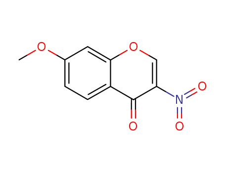 4H-1-Benzopyran-4-one, 7-methoxy-3-nitro-