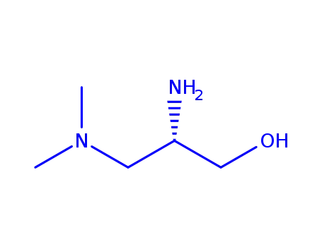 Molecular Structure of 647026-71-9 (1-Propanol, 2-amino-3-(dimethylamino)-)