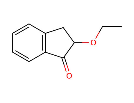 Molecular Structure of 1579-20-0 (2-ethoxy-1-indanone)