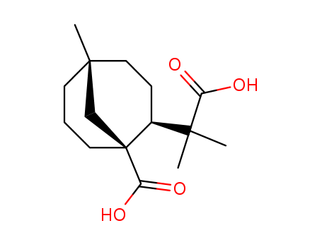 Bicyclo[3.3.1]nonane-2-acetic acid,1-carboxy-R,R,5-trimethyl-