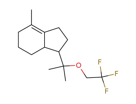 7-Methyl-3-[1-methyl-1-(2,2,2-trifluoro-ethoxy)-ethyl]-2,3,3a,4,5,6-hexahydro-1H-indene
