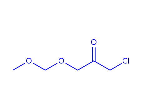 Molecular Structure of 50918-06-4 (2-Propanone,  1-chloro-3-(methoxymethoxy)-)