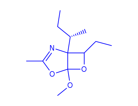 4,6-DIOXA-2-AZABICYCLO[3.2.0]HEPT-2-ENE,7-ETHYL-5-METHOXY-3-METHYL-1-(1-METHYLPROPYL)-,(1R,5S,7R)-REL-