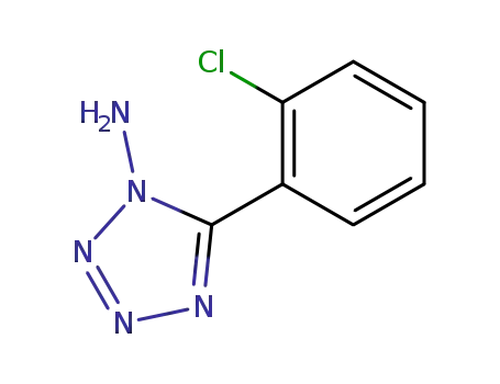 5-(2-chloro-phenyl)-tetrazol-1-ylamine