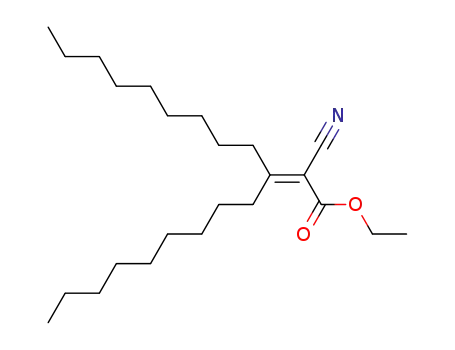 2-cyano-3-nonyl-dodec-2-enoic acid ethyl ester