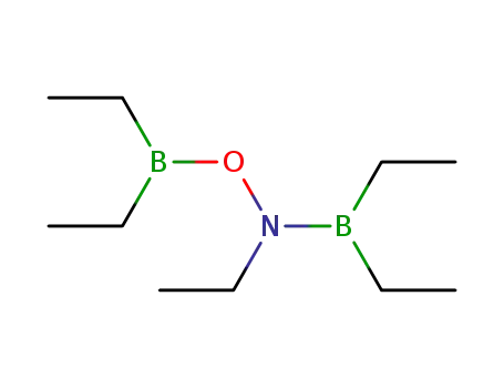 Molecular Structure of 94072-03-4 ((C<sub>2</sub>H<sub>5</sub>)2BN(C<sub>2</sub>H<sub>5</sub>)OB(C<sub>2</sub>H<sub>5</sub>)2)