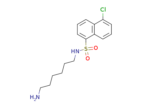 1-Naphthalenesulfonamide, N-(6-aminohexyl)-5-chloro-