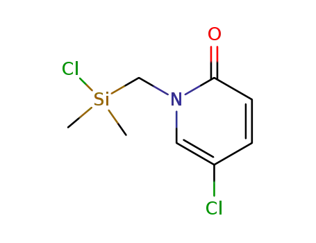 2(1H)-Pyridinone, 5-chloro-1-[(chlorodimethylsilyl)methyl]-