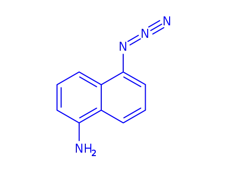 Molecular Structure of 66640-76-4 (1-amino-5-azidonaphthalene)