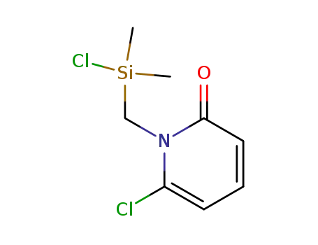 2(1H)-Pyridinone, 6-chloro-1-[(chlorodimethylsilyl)methyl]-