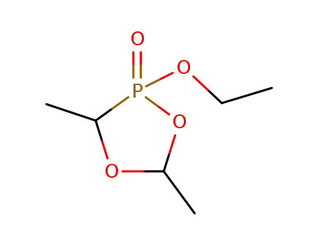 Molecular Structure of 112031-38-6 (1,4,2-Dioxaphospholane, 2-ethoxy-3,5-dimethyl-, 2-oxide)