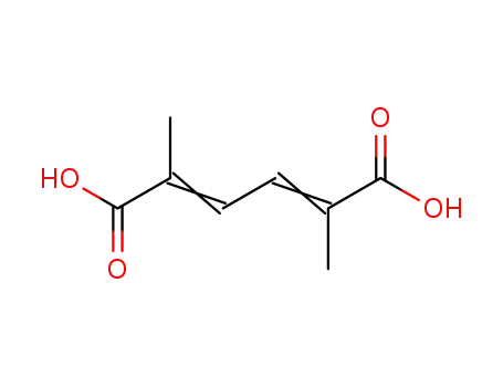 2,4-Hexadienedioic acid, 2,5-dimethyl-