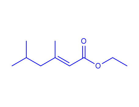 Molecular Structure of 16812-83-2 (ethyl (E)-3,5-dimethylhex-2-enoate)