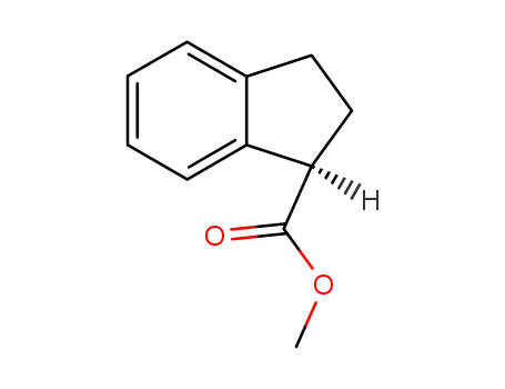 1H-Indene-1-carboxylic acid, 2,3-dihydro-, methyl ester, (R)-