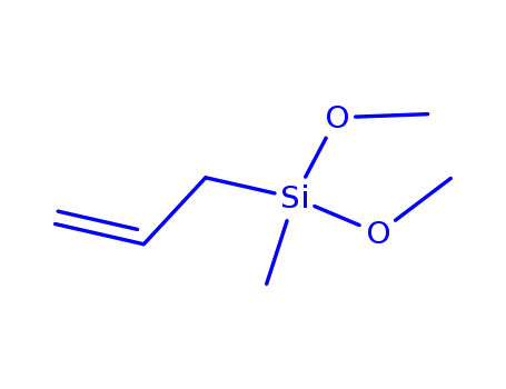 Molecular Structure of 67681-66-7 (Allyldimethoxymethylsilane)