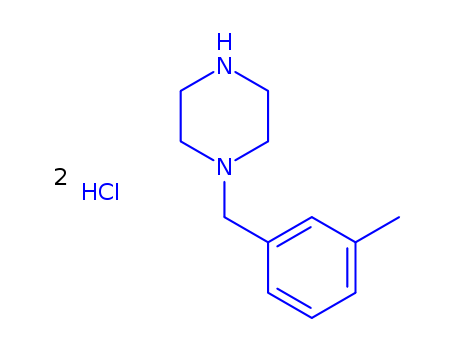 Piperazine,1-[(3-methylphenyl)methyl]-, hydrochloride (1:2)