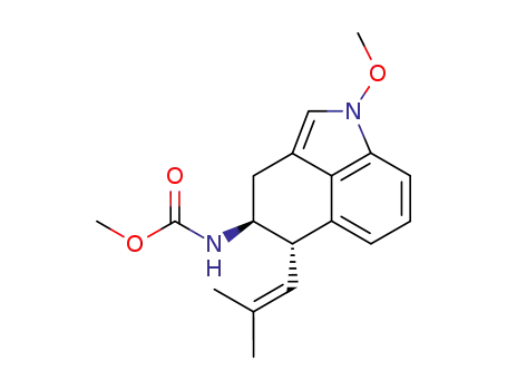 1-methoxy-6-methoxycarbonyl-6-nor-6,7-secoagroclavine