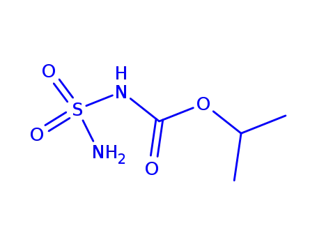 Molecular Structure of 680860-54-2 (Carbamic  acid,  (aminosulfonyl)-,  1-methylethyl  ester  (9CI))