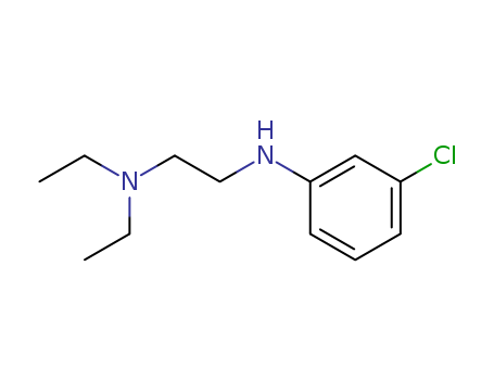 N-(3-chlorophenyl)-N,N-diethyl-ethane-1,2-diamine cas  5442-49-9