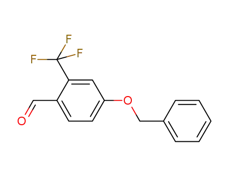 Benzaldehyde, 4-(phenylmethoxy)-2-(trifluoromethyl)-