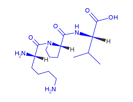 Molecular Structure of 67727-97-3 (ALPHA-MSH (11-13) ACETATE SALT)