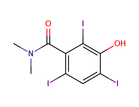 3-Hydroxy-2,4,6-triiodo-N,N-dimethyl-benzamide