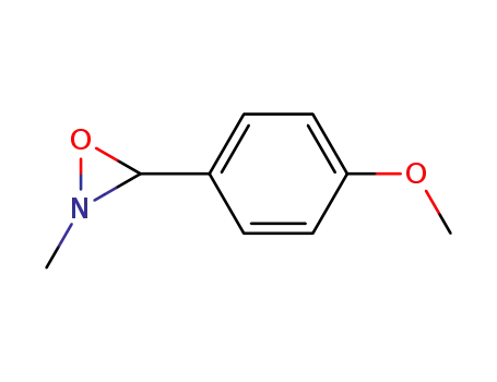 Molecular Structure of 3400-21-3 (2-methyl-3-anisyloxaziridine)