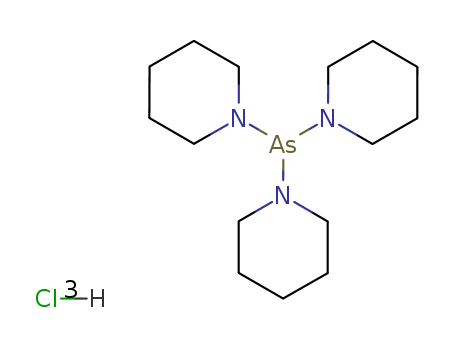 Piperidine,1,1',1''-arsinidynetris-, trihydrochloride (9CI)