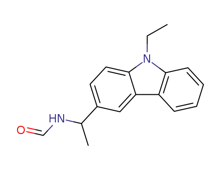 9-Ethyl-3-(1-(formylamino)ethyl)carbazole