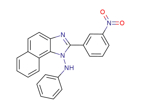 [2-(3-nitro-phenyl)-naphth[1,2-<i>d</i>]imidazol-1-yl]-phenyl-amine