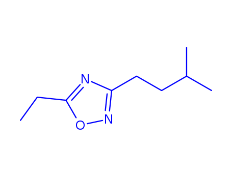 1,2,4-Oxadiazole, 5-ethyl-3-(3-methylbutyl)-                                                                                                                                                            