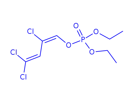 りん酸ジエチル2,4,4-トリクロロ-1,3-ブタジエン-1-イル