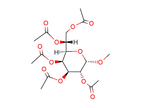 Methyl 2,3,4,6,7-penta-O-acetyl-D-glycero-α-D-galacto-heptopyranoside