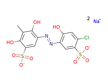 C<sub>13</sub>H<sub>9</sub>ClN<sub>2</sub>O<sub>9</sub>S<sub>2</sub><sup>(2-)</sup>*2Na<sup>(1+)</sup>