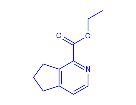 Molecular Structure of 692729-88-7 (5H-Cyclopenta[c]pyridine-1-carboxylicacid,6,7-dihydro-,ethylester(9CI))
