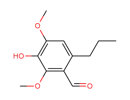 3-hydroxy-2,4-dimethoxy-6-propyl-benzaldehyde