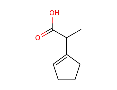 1-Cyclopentene-1-acetic acid, a-methyl-