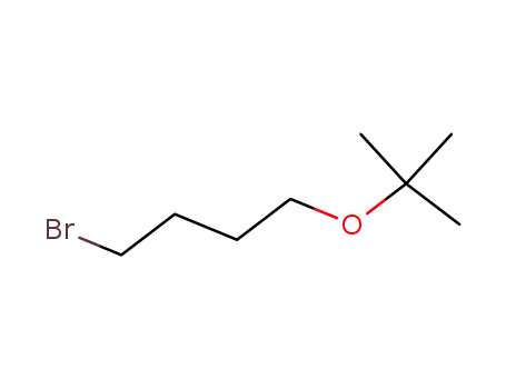 Molecular Structure of 69775-78-6 (Butane, 1-bromo-4-(1,1-dimethylethoxy)-)