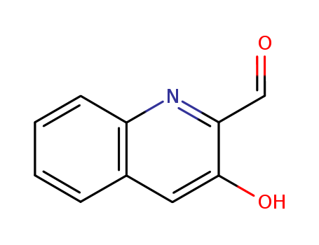 2-Quinolinecarboxaldehyde, 3-hydroxy-