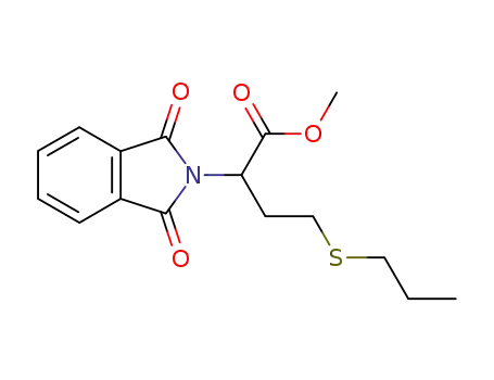 2-(1,3-Dioxo-1,3-dihydro-isoindol-2-yl)-4-propylsulfanyl-butyric acid methyl ester