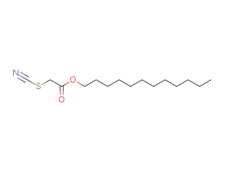Molecular Structure of 5345-66-4 (dodecyl thiocyanatoacetate)
