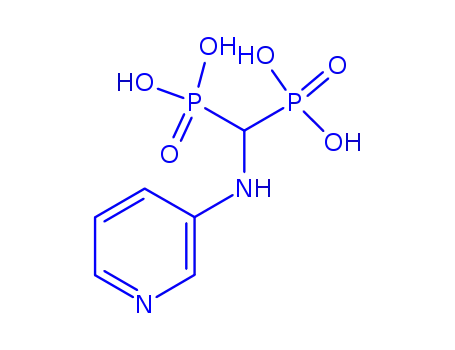 [(pyridin-3-ylamino)methanediyl]bis(phosphonic acid)