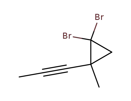 2,2-Dibrom-1-methyl-1-<propin-(1)-yl>-cyclopropan
