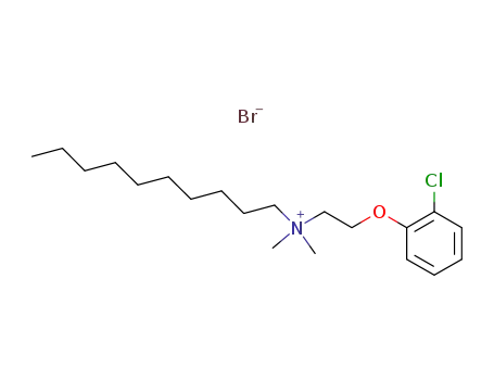 [2-(2-chloro-phenoxy)-ethyl]-decyl-dimethyl-ammonium; bromide