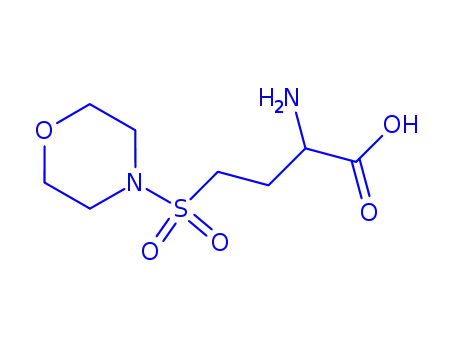 Molecular Structure of 7152-48-9 (2-amino-4-morpholin-4-ylsulfonyl-butanoic acid)